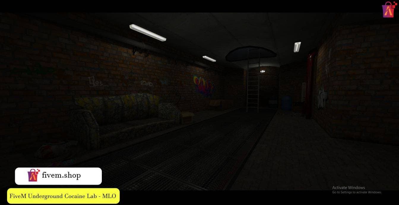 FiveM Underground cocaine lab MLO