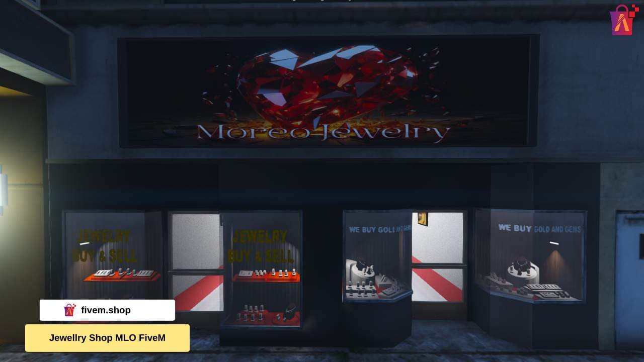 Jewelry Shop MLO FiveM