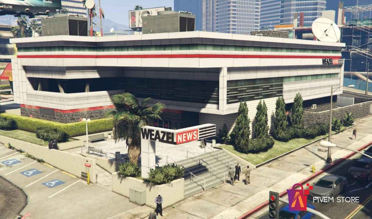 FiveM Weazel News Mlo