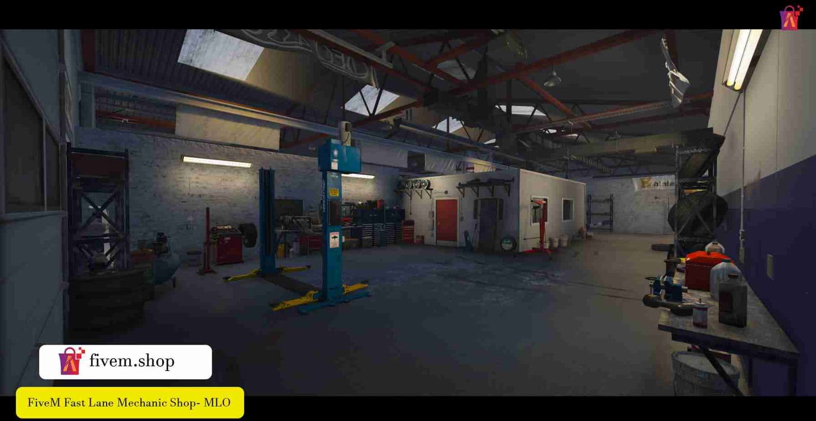 FiveM Fast Lane Mechanic Shop MLO