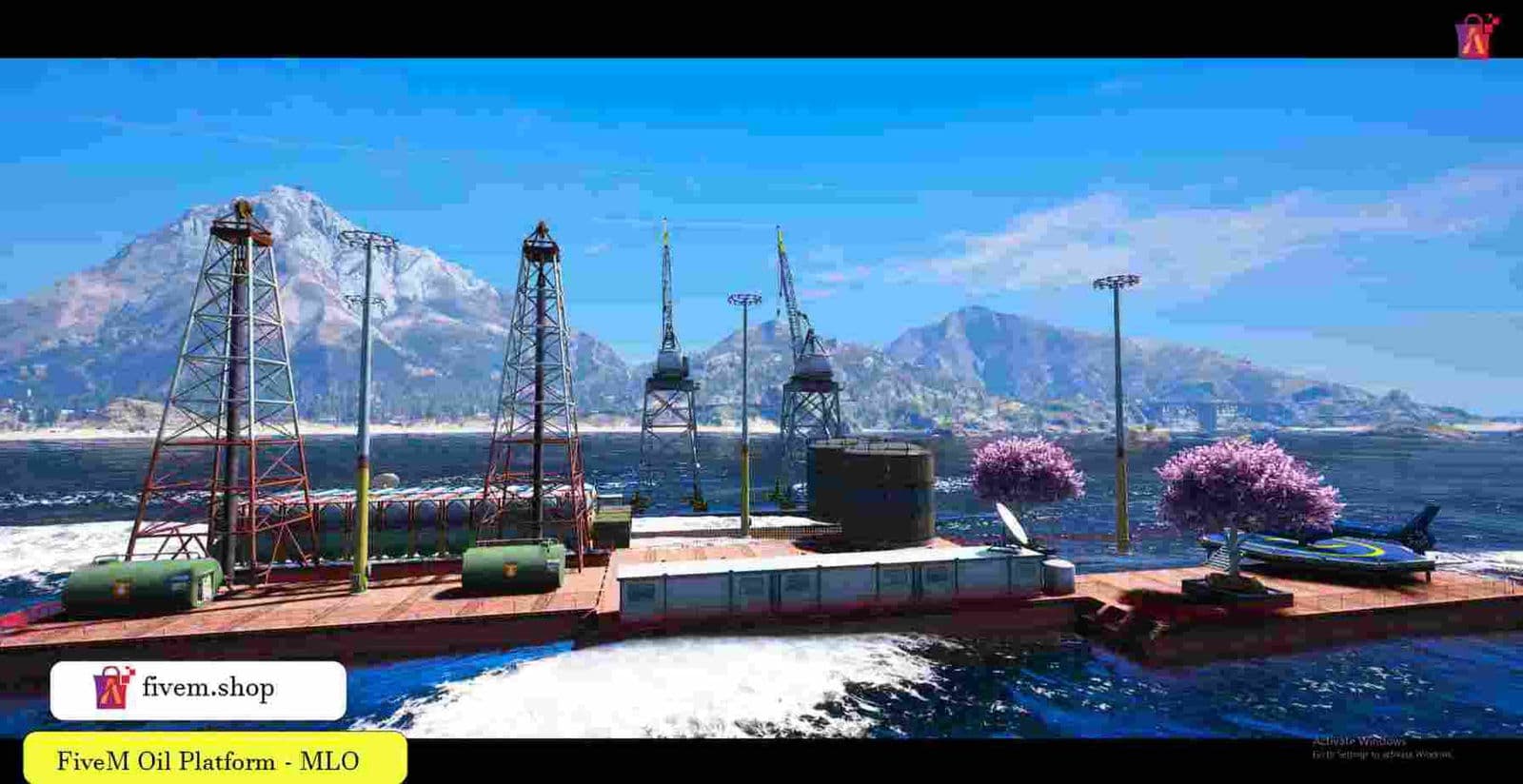 FiveM Oil Platform MLO