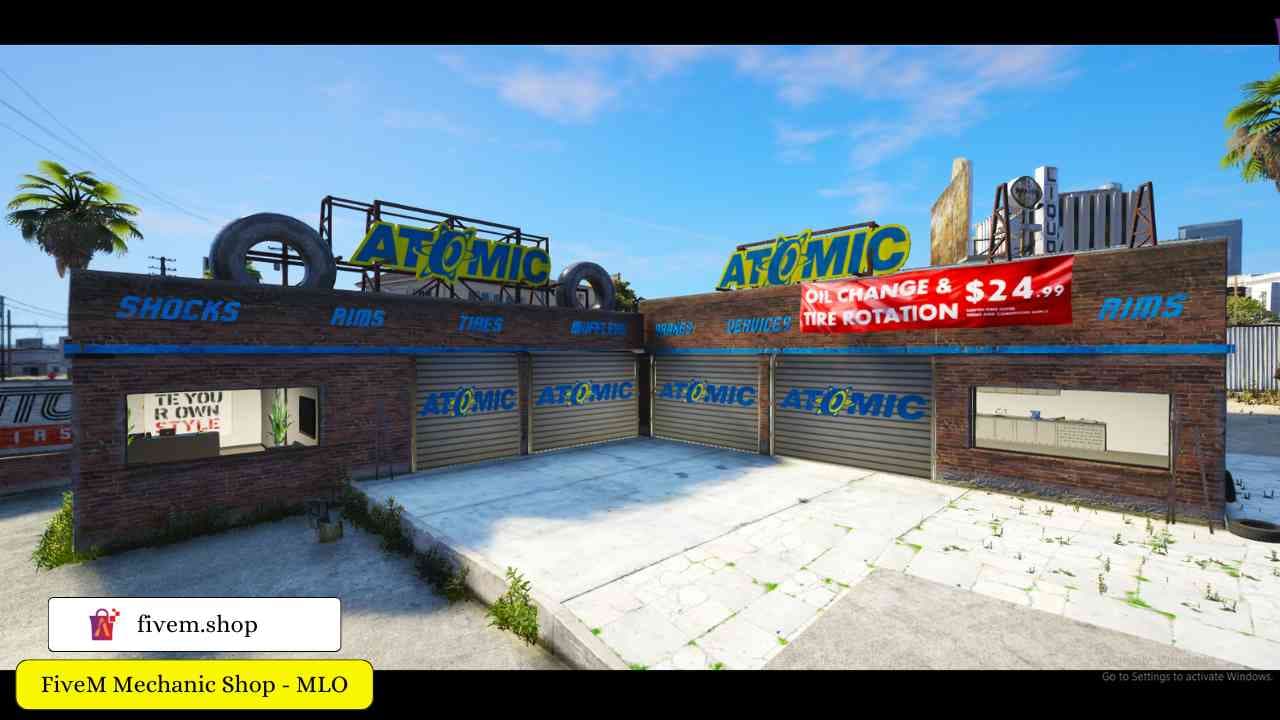 FiveM Mechanic Shop MLO