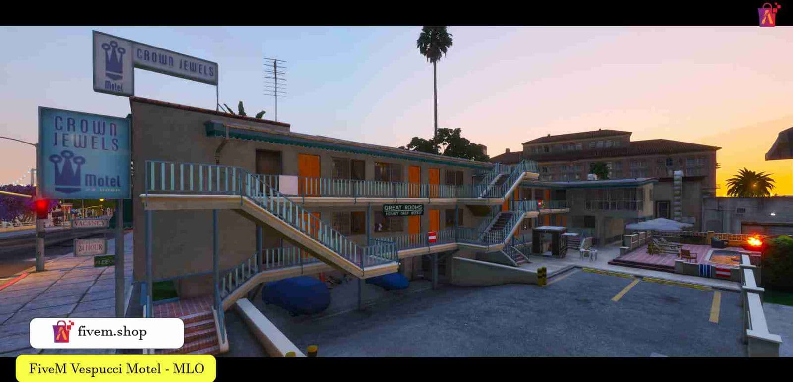 FiveM Vespucci Motel MLO