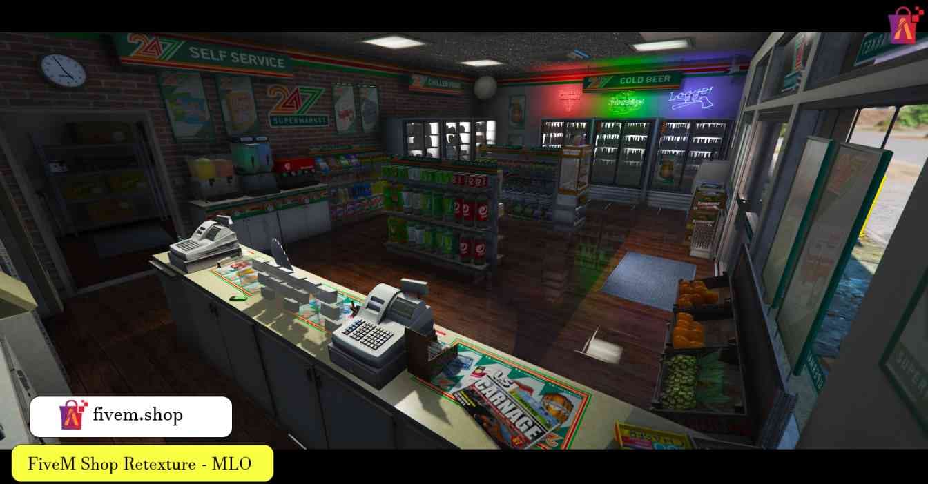 FiveM Shop Retexture MLO