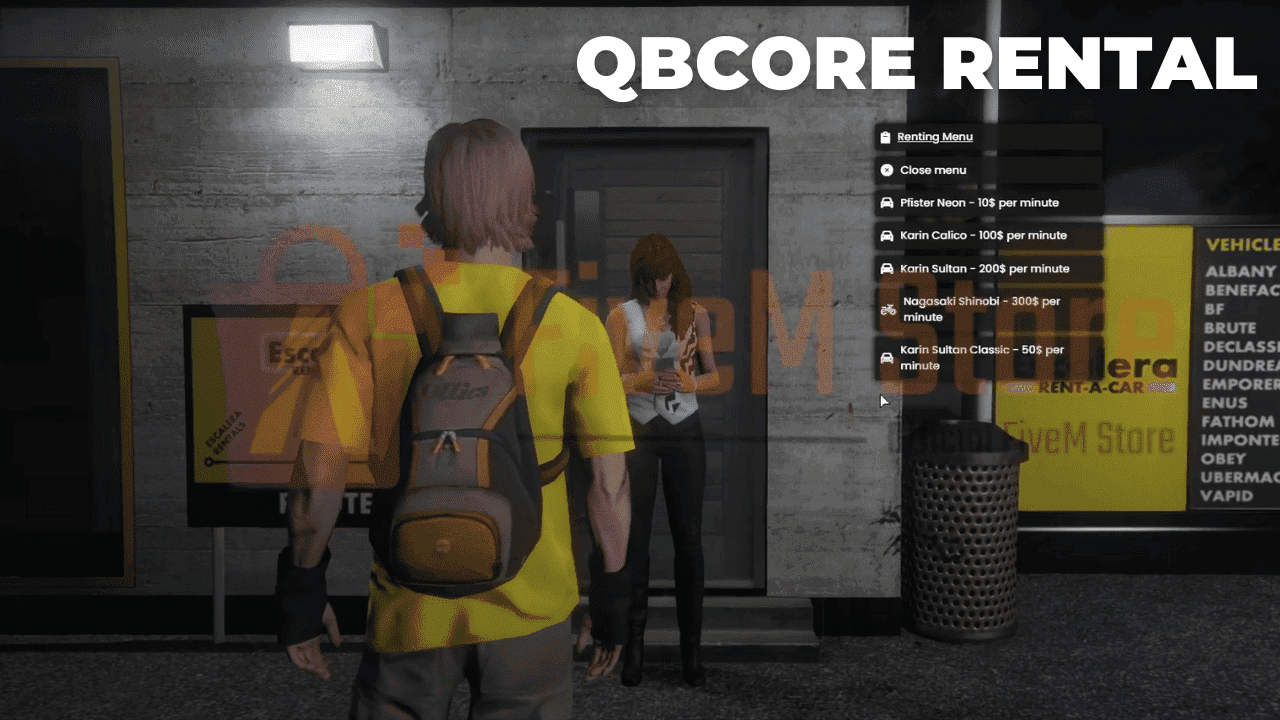 QBCore Rental