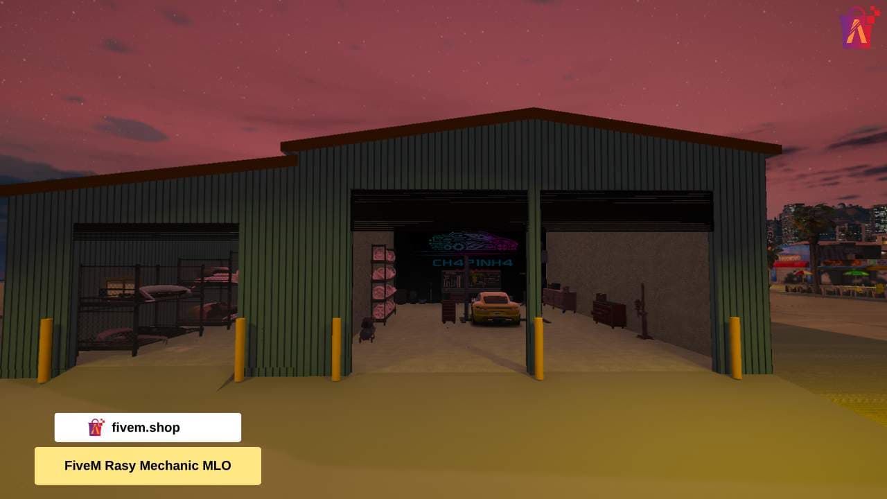 FiveM Rasy Mechanic MLO