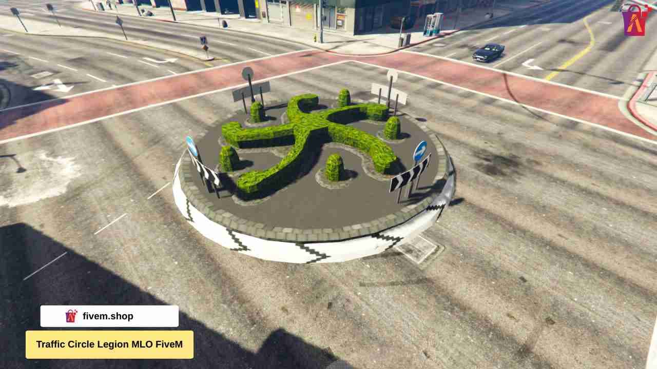 Traffic Circle Legion MLO FiveM