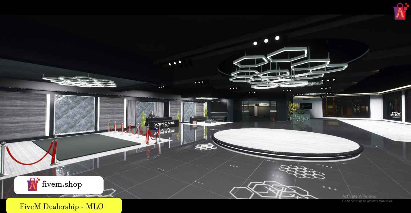 FiveM Car Dealership MLO V1