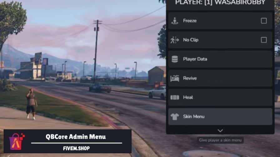 FiveM Admin Menu
