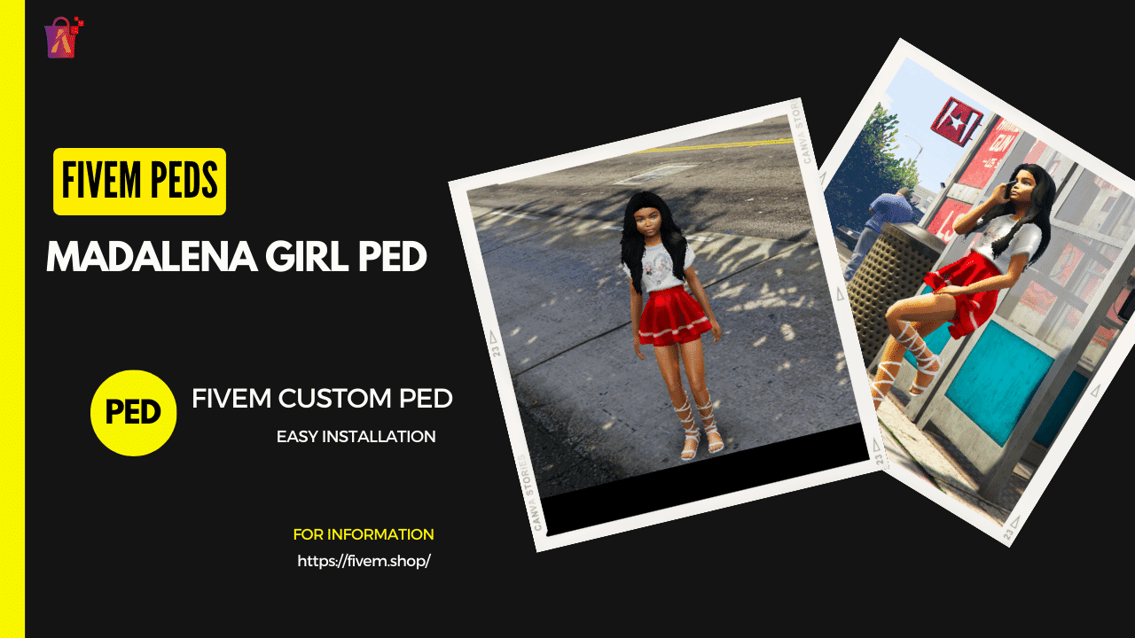 FiveM Madalena Girl Ped