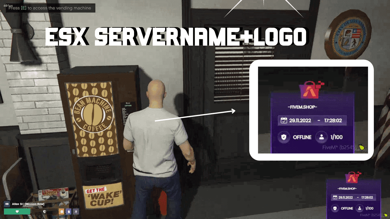 ServerNameUI Script for ESX