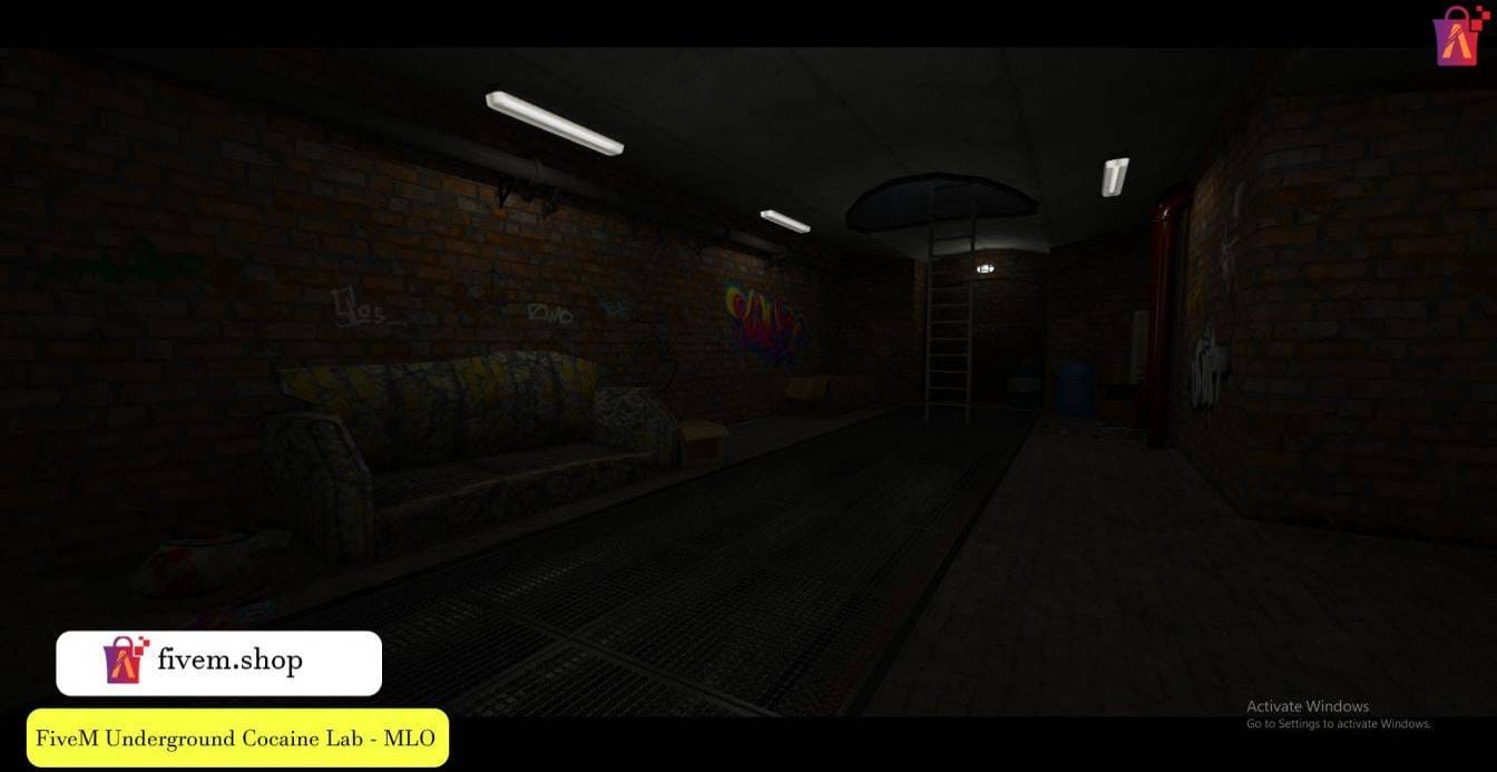 FiveM Underground cocaine lab MLO
