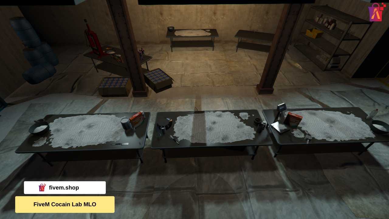 FiveM Cocaine Lab MLO