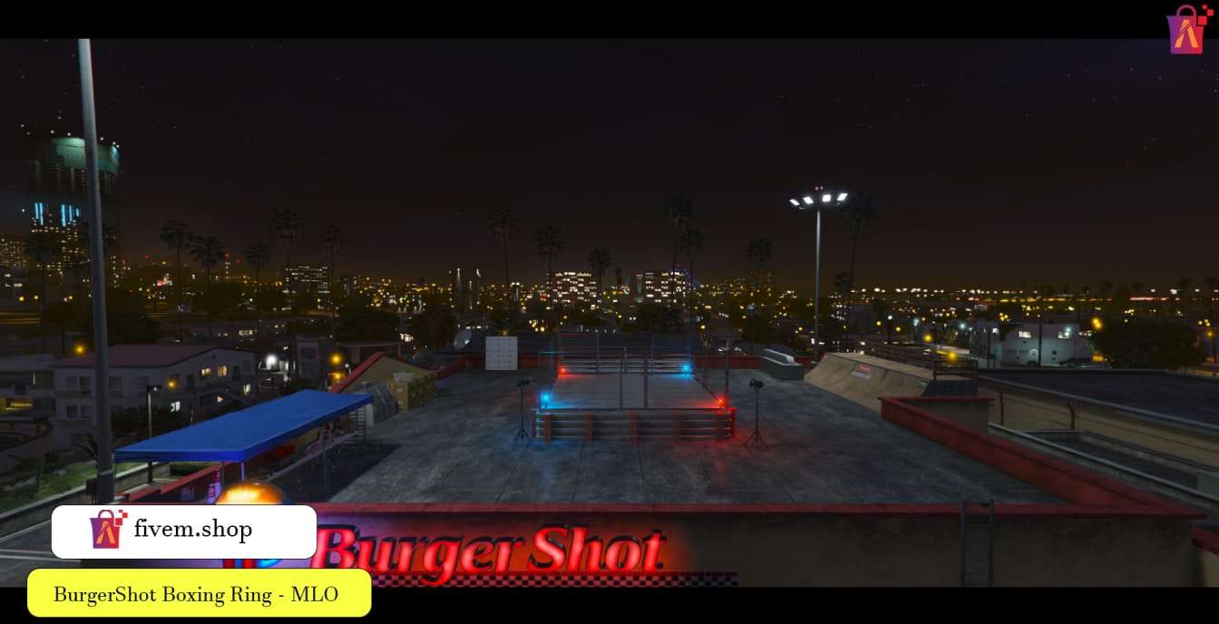 Burgershot Boxing Ring