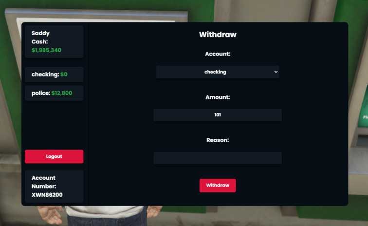 FiveM QB Banking