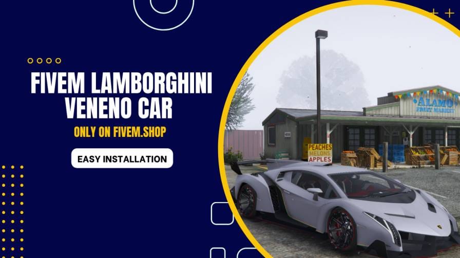 FiveM Lamborghini Veneno Car V2