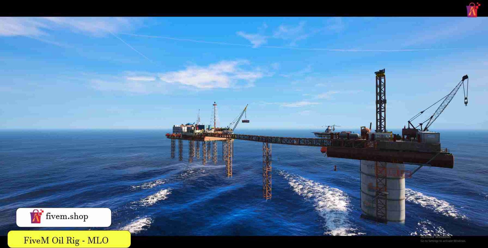 FiveM Oil Rig MLO V2