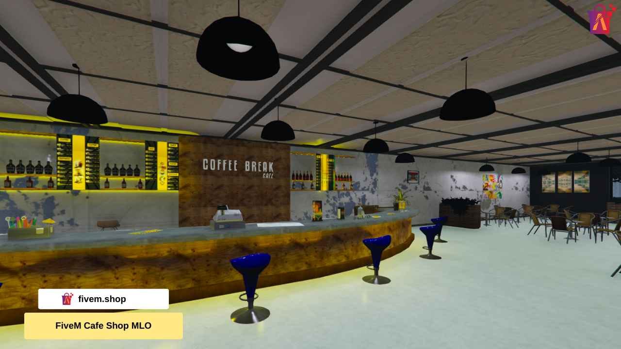 FiveM Cafe Shop MLO
