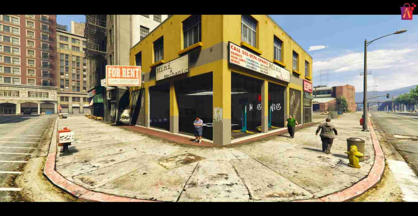 Mission Row Mini Mechanic Shop FiveM