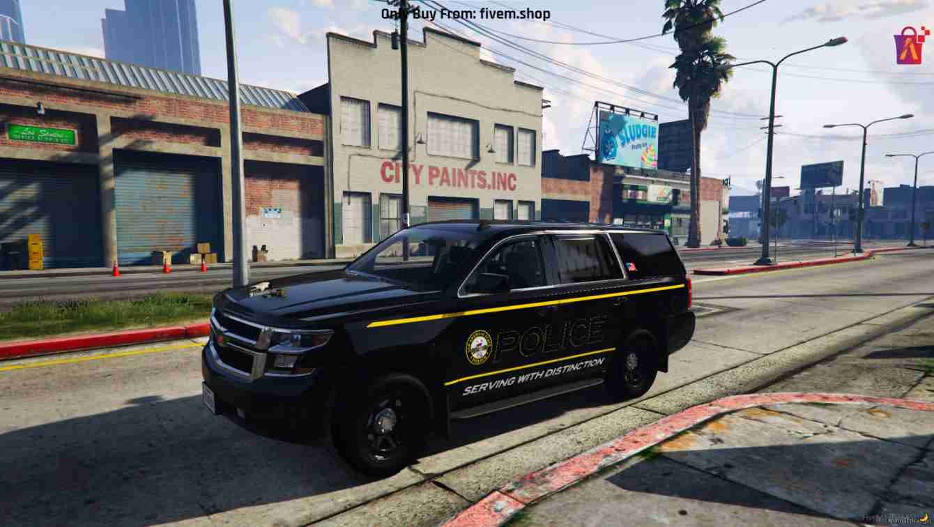 FiveM Non-Branded PD Tahoe V2