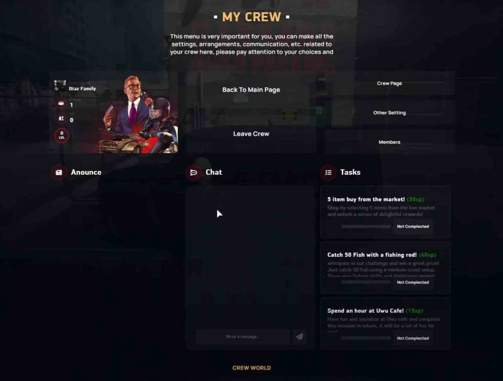 FiveM Crew System
