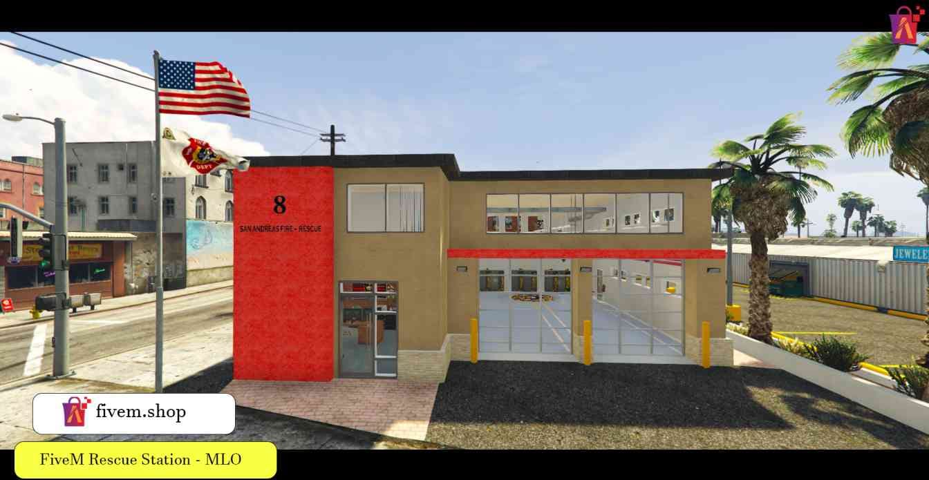 FiveM Rescue Station MLO