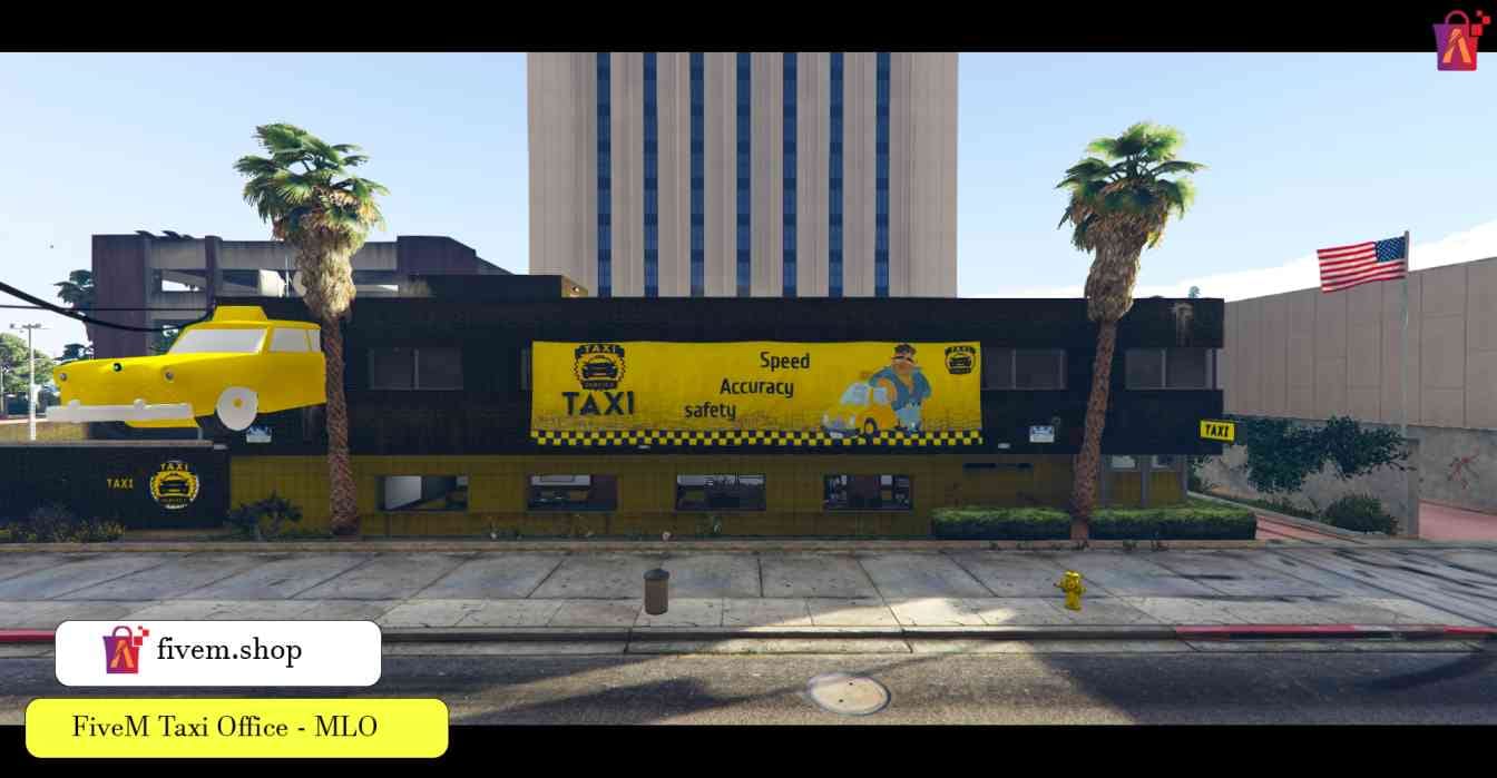 FiveM Taxi Office MLO