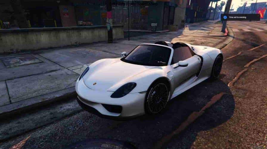Porsche 918 Spyder FiveM
