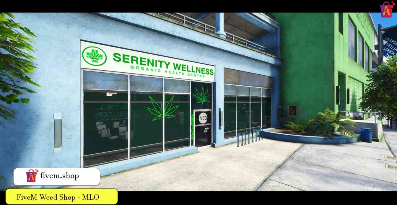 FiveM Weed Shop MLO