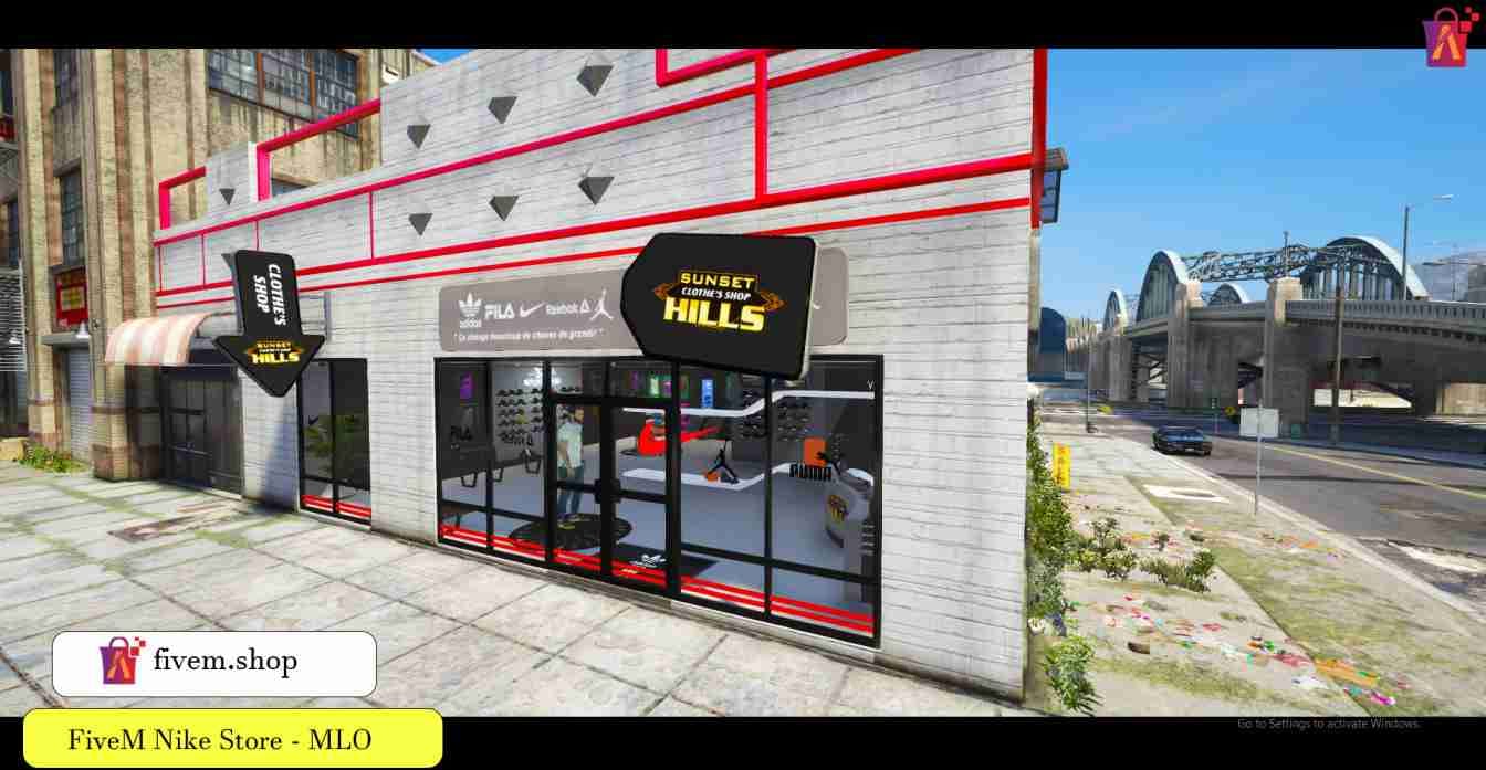 FiveM Nike Store MLO