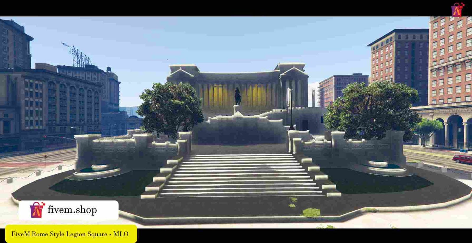 FiveM Rome Style Legion Square MLO