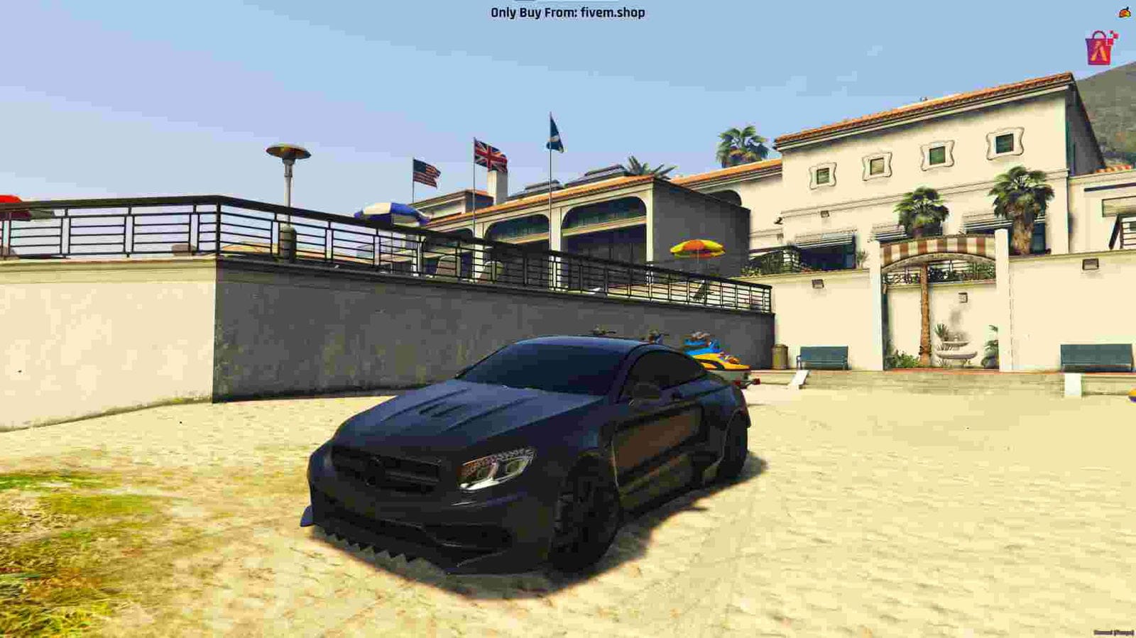 FiveM Non Branded Mercedes AMG S63 Car
