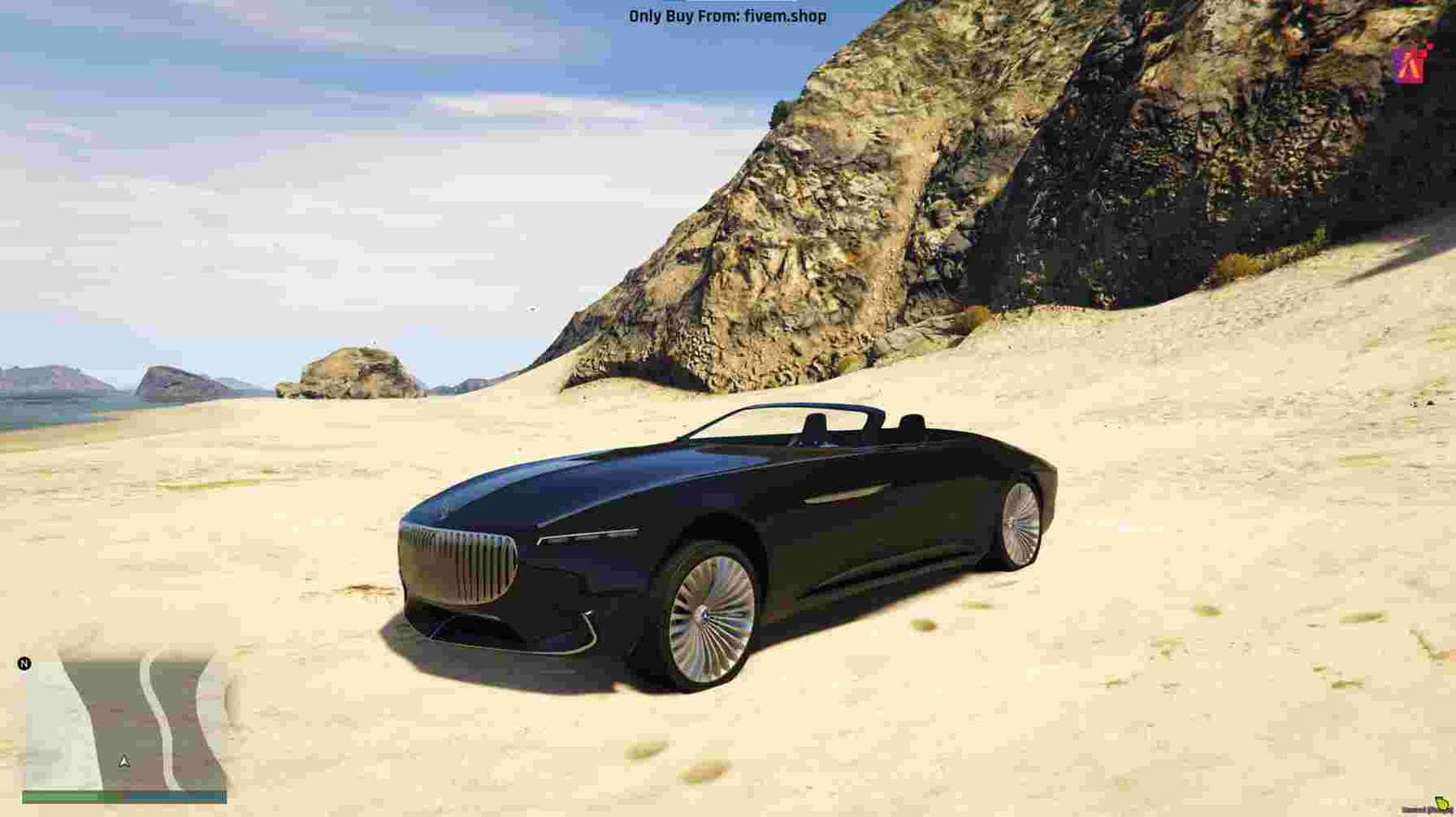 FiveM Mercedes Convertible Car