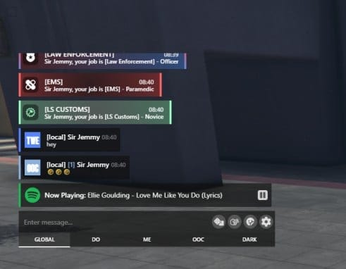 FiveM Chat Script