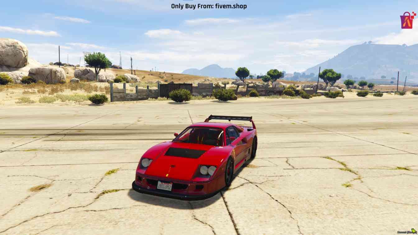 FiveM Ferrari F40 Competizione Car