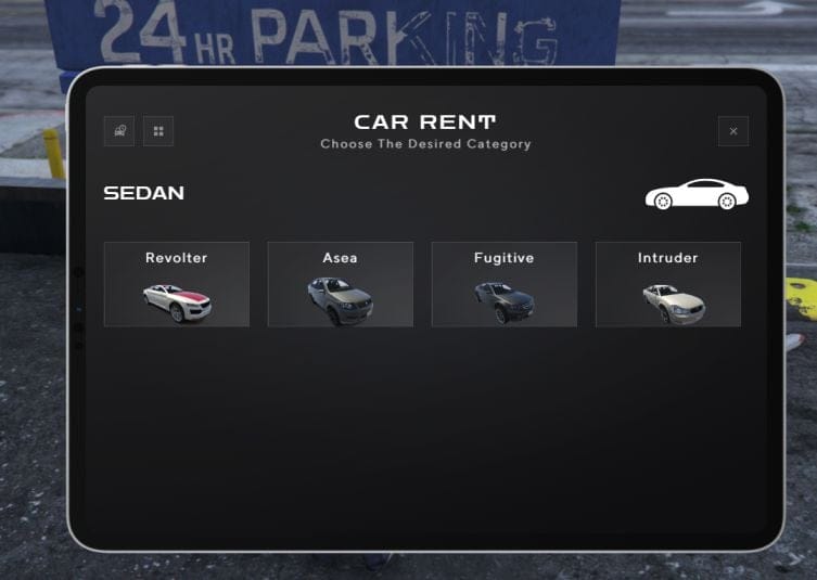 Car Rental FiveM