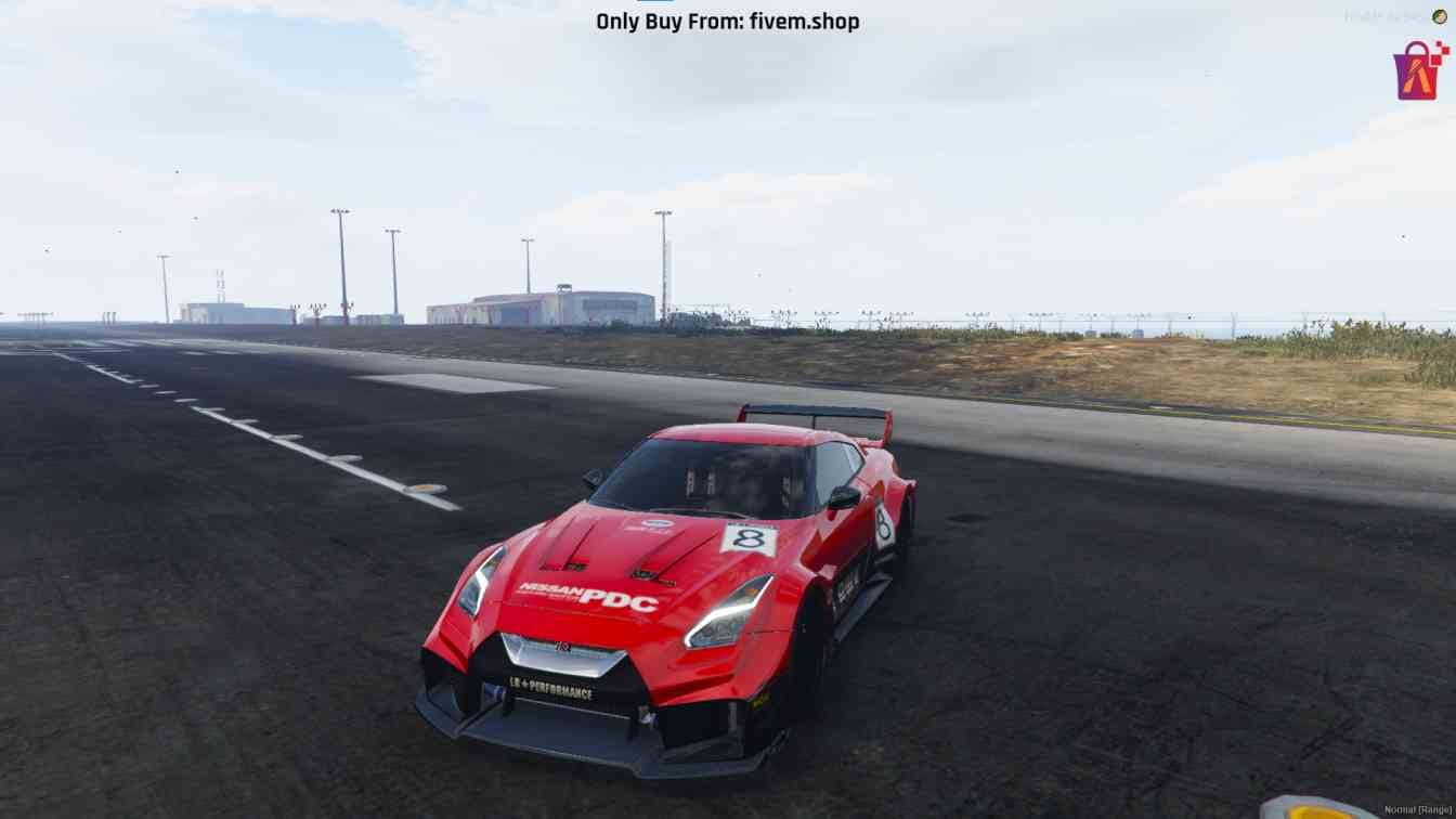 FiveM Nissan GTR R35 Liberty Walk Car