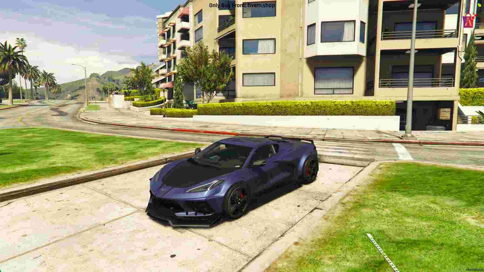 FiveM Chevrolet Corvette C8 Speed Hunter Car