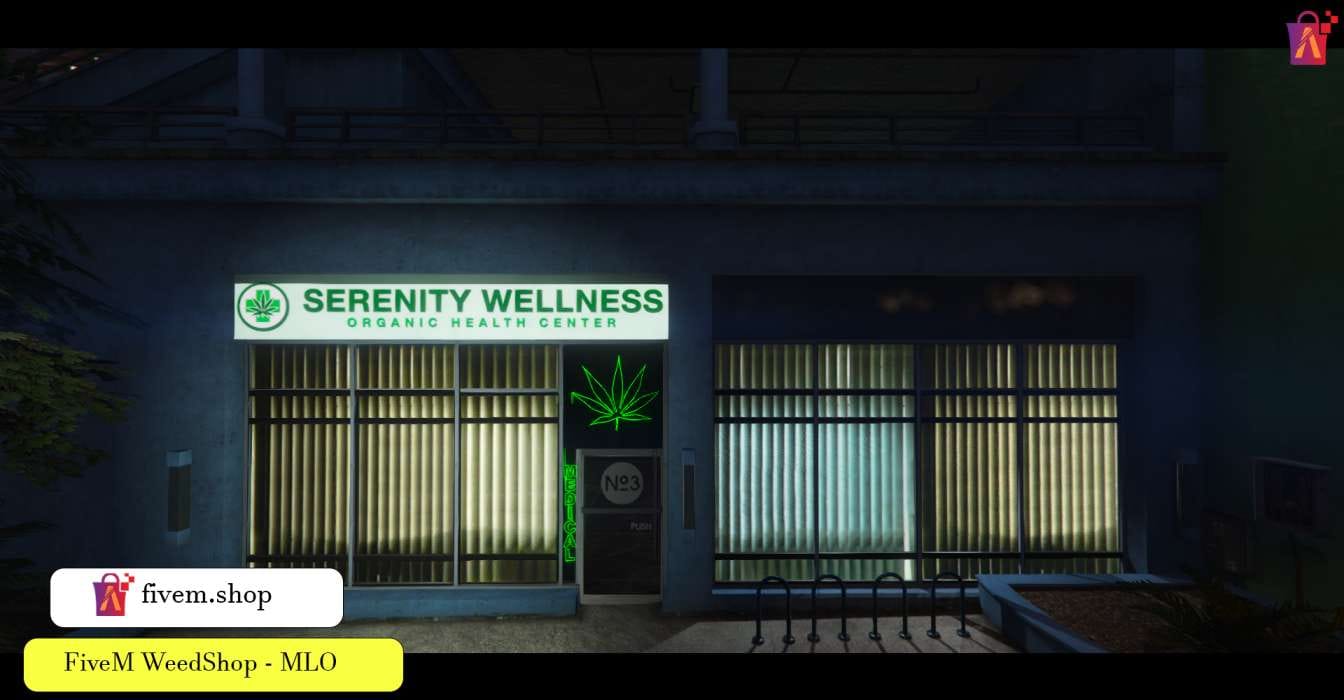Weed Shop MLO FiveM