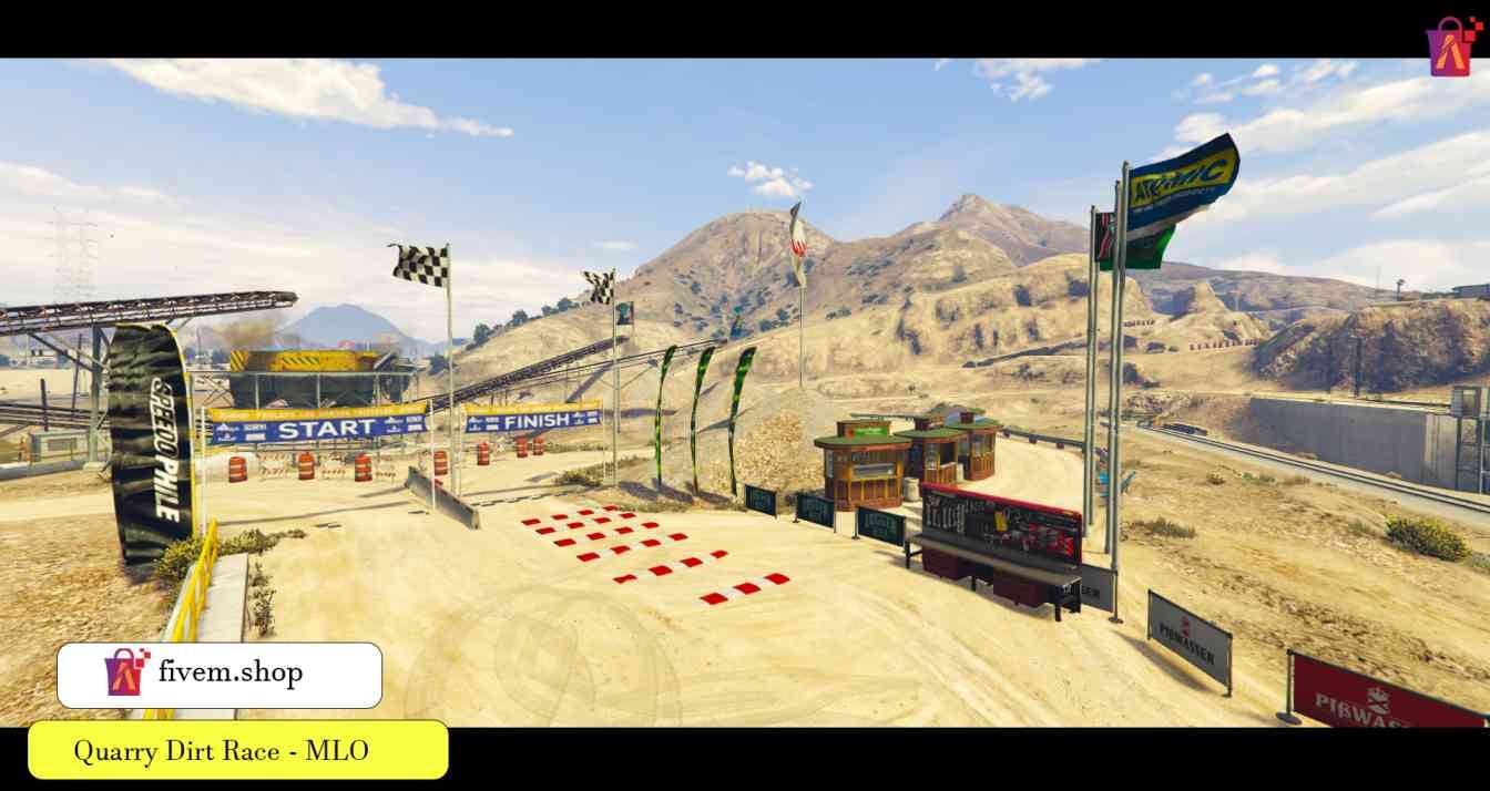 Quarry Dirt Race MLO FiveM