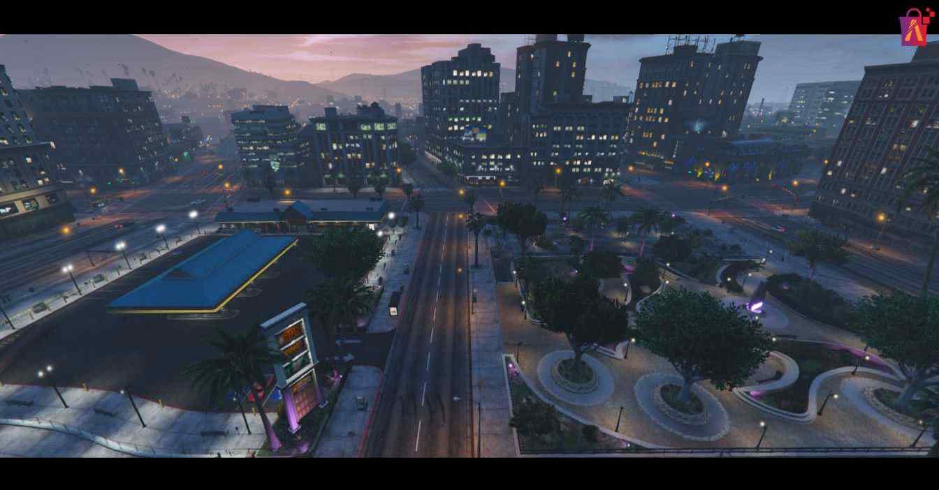 Legion Gas Station FiveM
