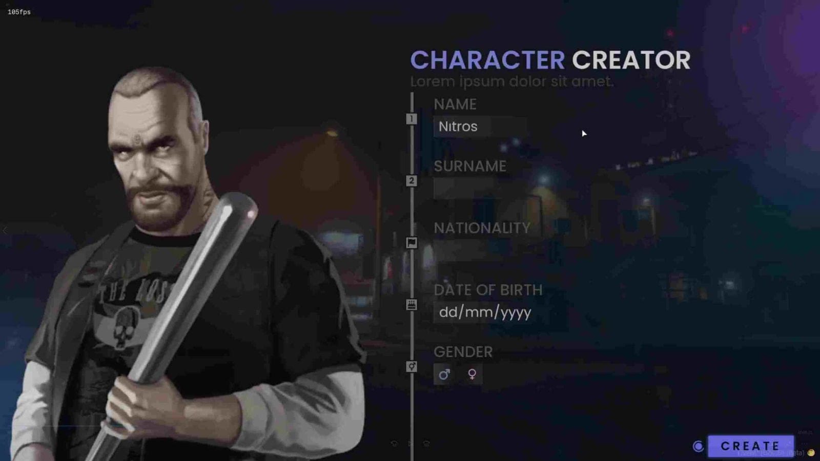 FiveM Character Creation Script