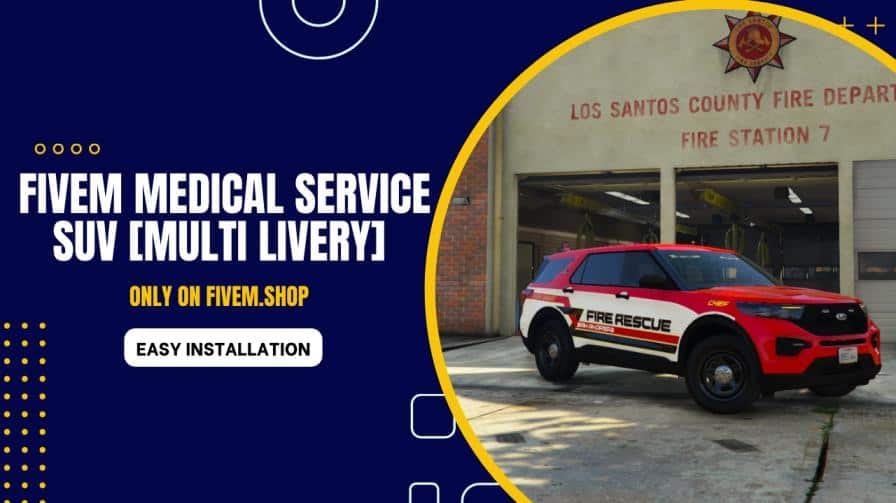 FiveM Medical Service SUV