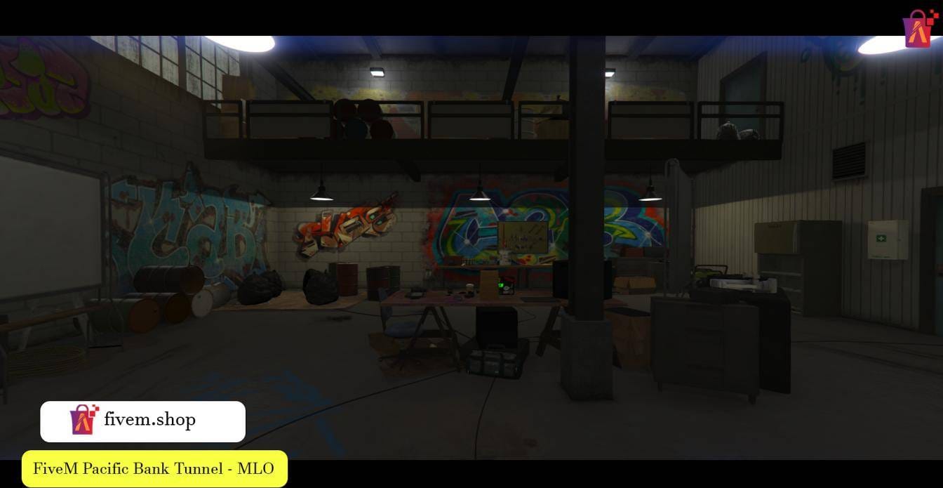 FiveM Pacific Bank Tunnel