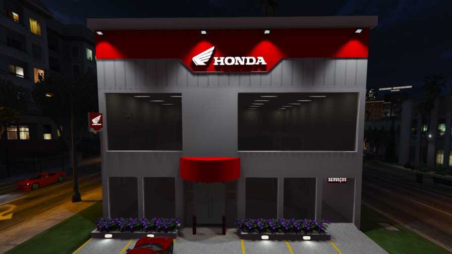 ready to go FiveM Honda Car Dealership MLO