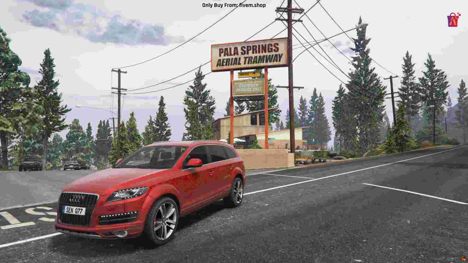 FiveM Audi Q7 2012 car