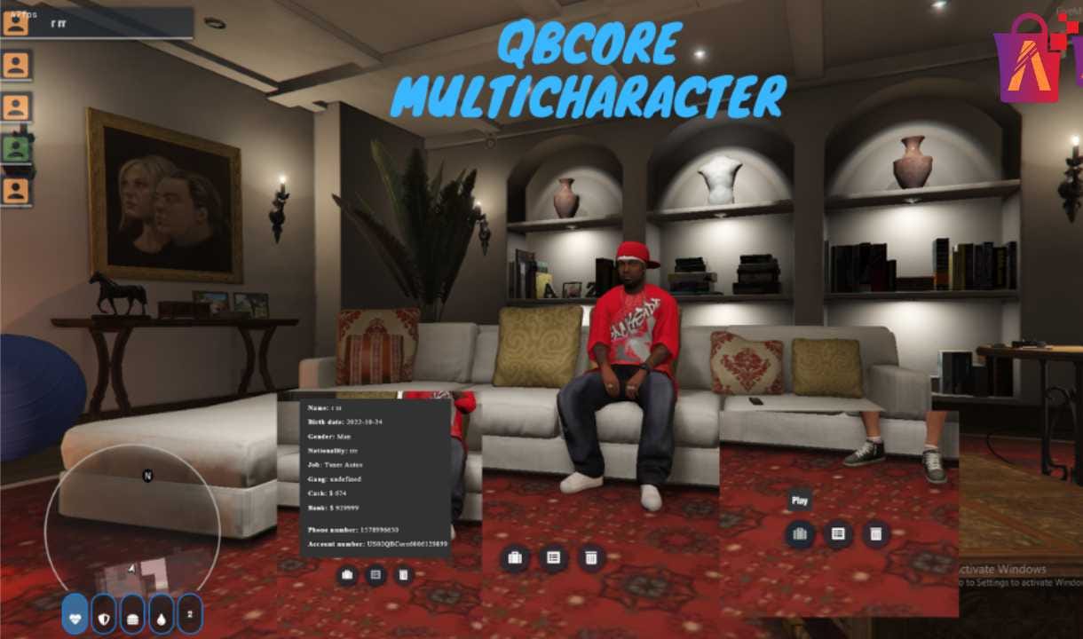 QBCore multicharacter V3