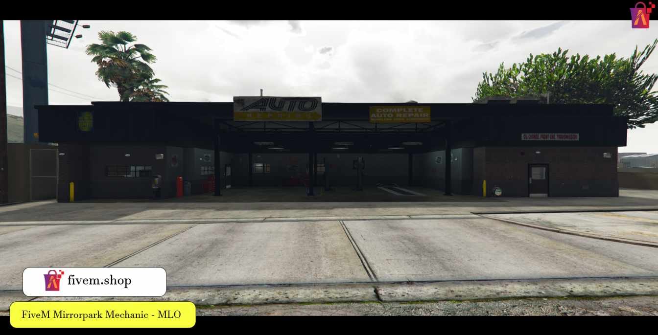 FiveM Mirrorpark Mechanic MLO
