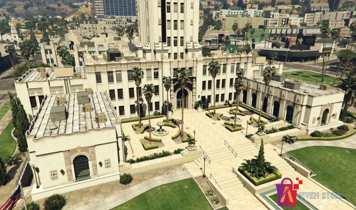 FiveM City Hall v2 Mlo Nopixel inspired