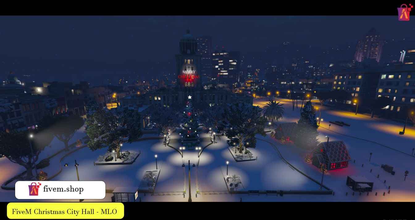 FiveM Christmas City Hall MLO